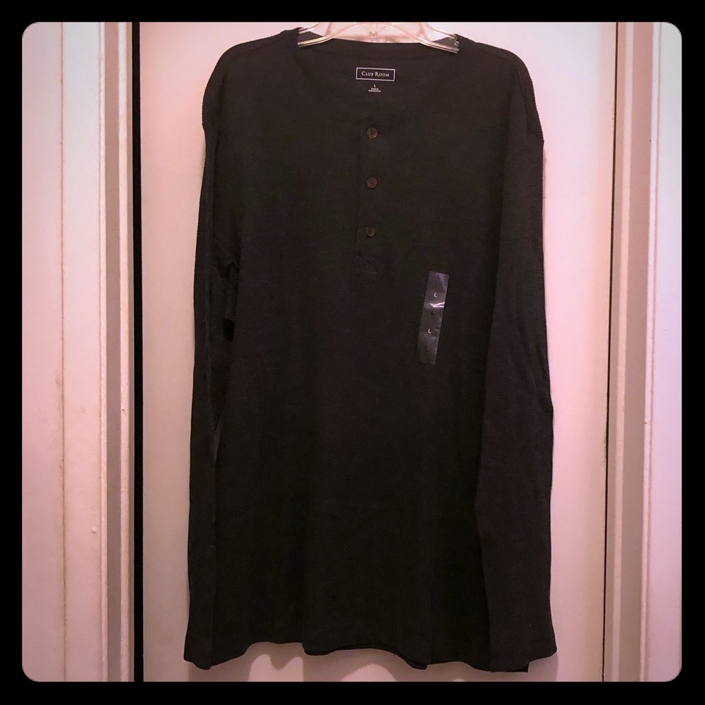 🔥🔥NWOT Club Room Large Henley